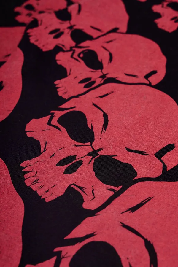 Skull_All_Over_Print_Loose_Fit_Design_Black