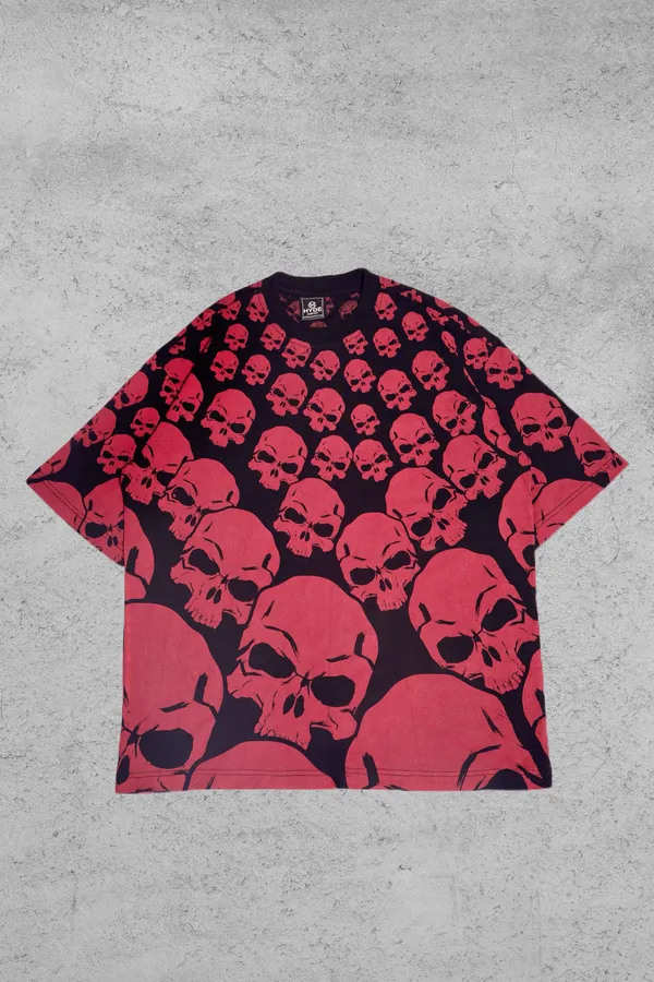 Skull_All_Over_Print_Loose_Fit_Design_Black