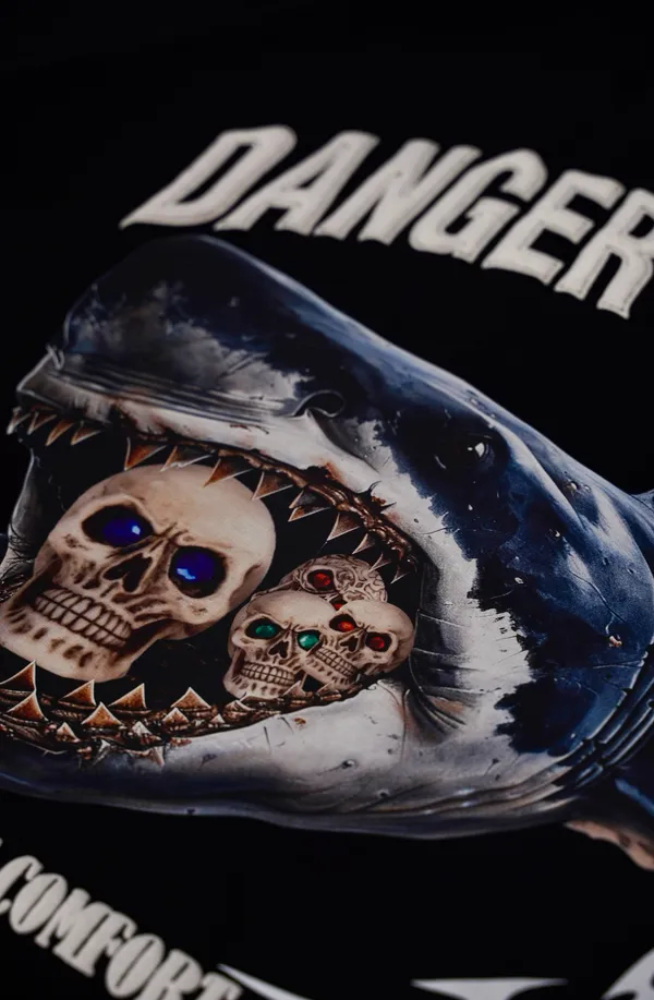 Deep_Water_Skull_Shark_T_Shirt_Black