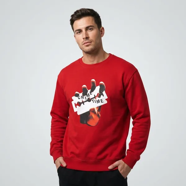 Crime_Time_Sweatshirt_Red