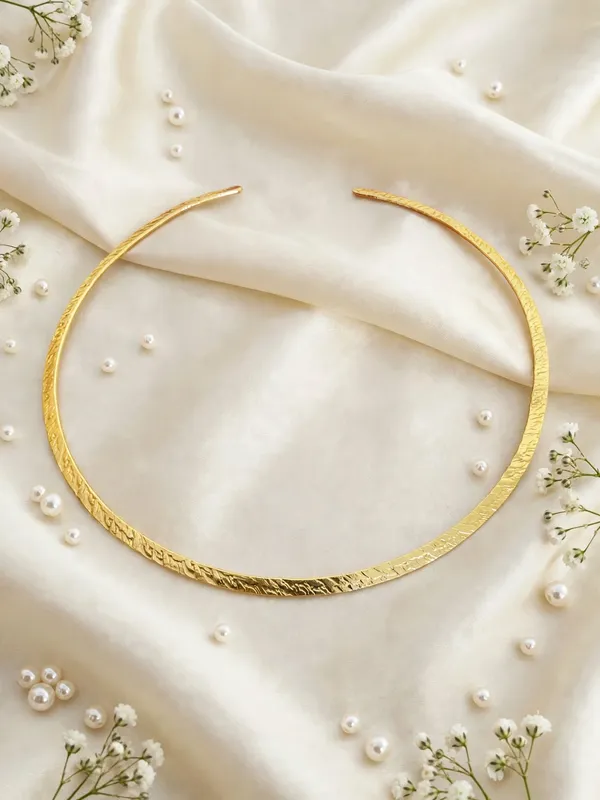 Farah_Carved_Gold_Plated_Brass_Hasuli_Necklace