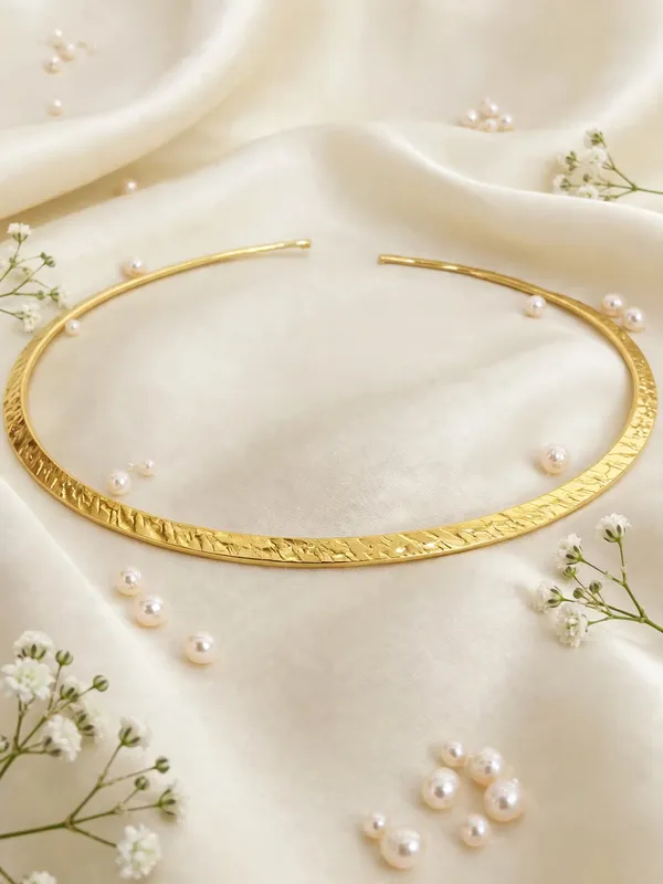 Farah_Carved_Gold_Plated_Brass_Hasuli_Necklace