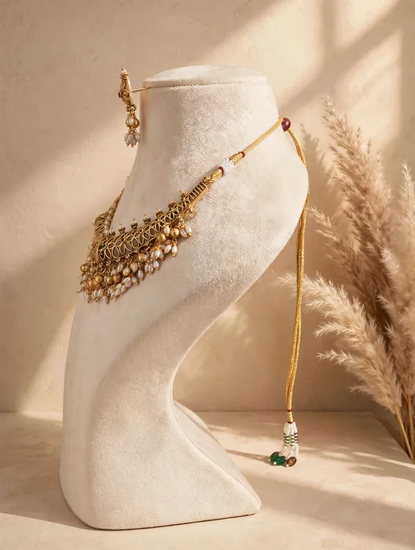Madiha_Gold-Plated_Pearl_Embellished_Hasli_Necklace_Set