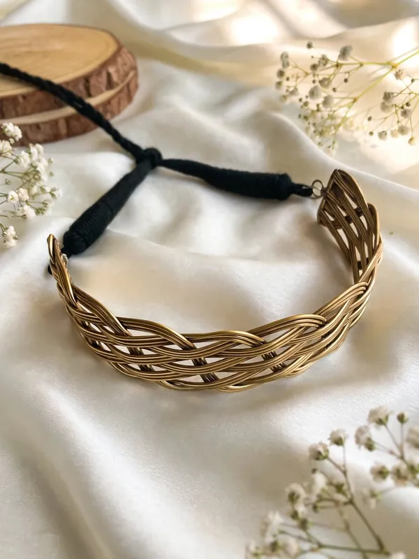 Dhritika_Gold_Plated_Jaali_Choker_Necklace
