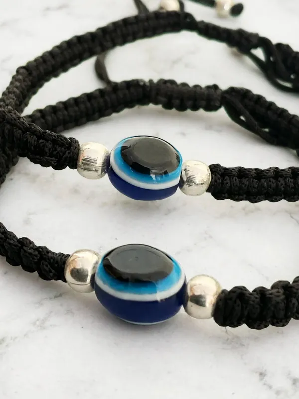 Evil_Eye_Macrame_Adjustable_Pair_Of_Anklet_Set_Of_2