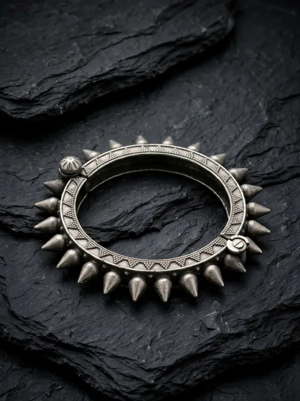 Devsena_925_Silver_Plated_Openable_Kada