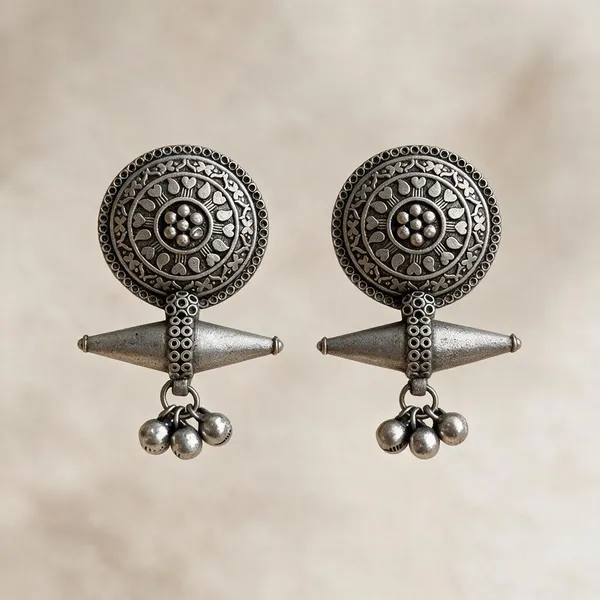 Bella_Oxidised_Silver_Tribal_Statement_Drop_Earrings_For_Women_|_Ethnic_Dangler_Earrings