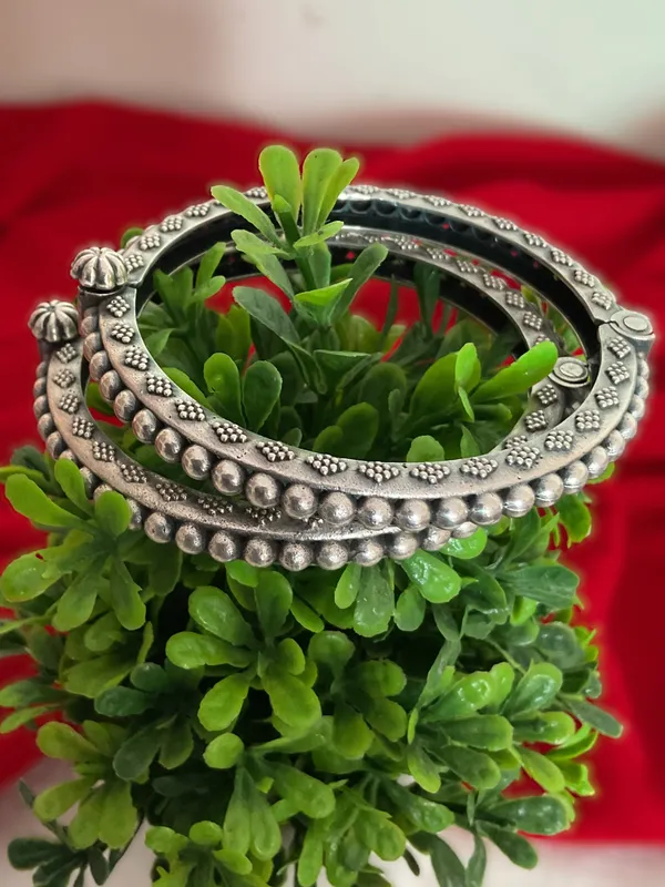 Lavanya_925_Silver_Plated_Bangles_Pair_Of_2