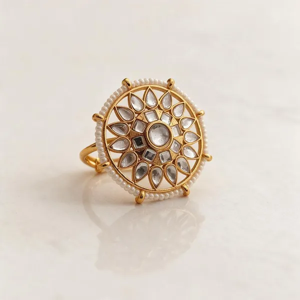 Himadri_Gold_Pearl_Finger_Ring