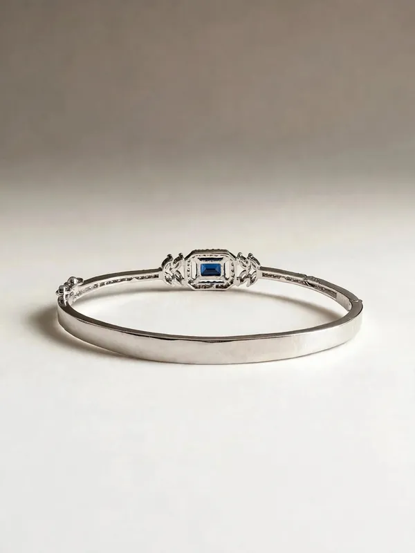 Zainab_Microplated_Blue_Stone_Ad_Openable_Bracelet_Cuff