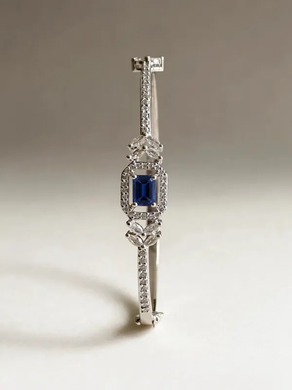 Zainab_Microplated_Blue_Stone_Ad_Openable_Bracelet_Cuff