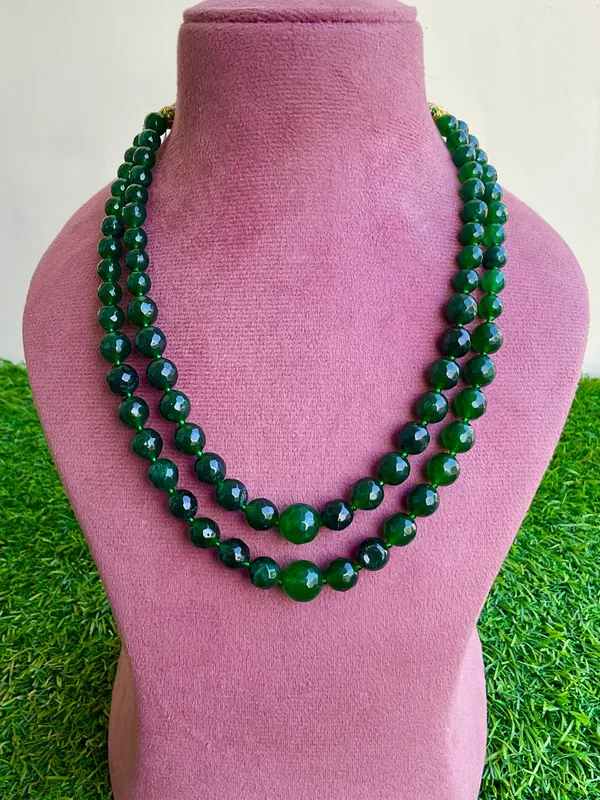 Gunjika_2_Layer_Semiprecious_Green_Stone_Mala_Necklace