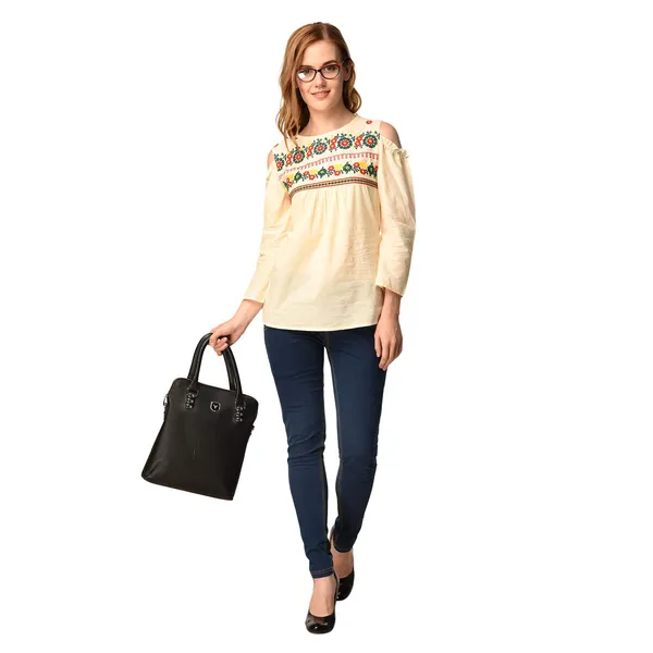 Ivory_Cotton_Embroidered_Cold_Shoulder_Top_For_Women