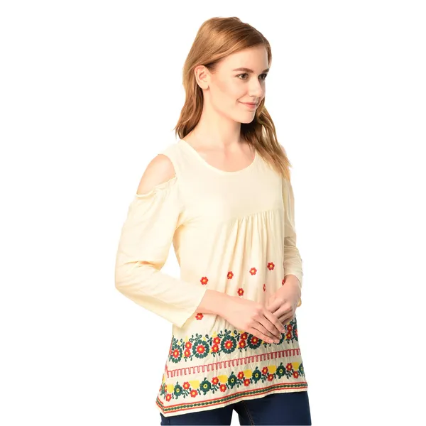 Ivory_Cotton_Embroidered_Cold_Shoulder_Top_For_Women