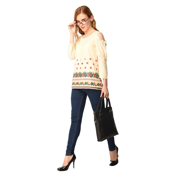 Ivory_Cotton_Embroidered_Cold_Shoulder_Top_For_Women