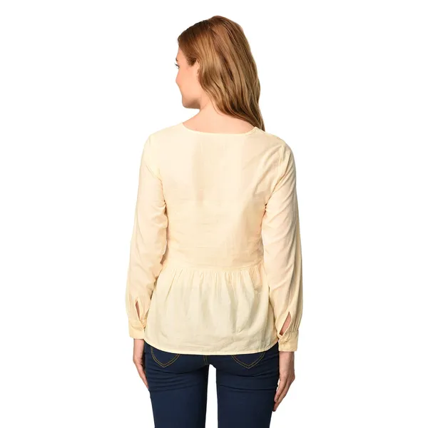 Ivory_Cotton_Embroidered_Peplum_Top_For_Women