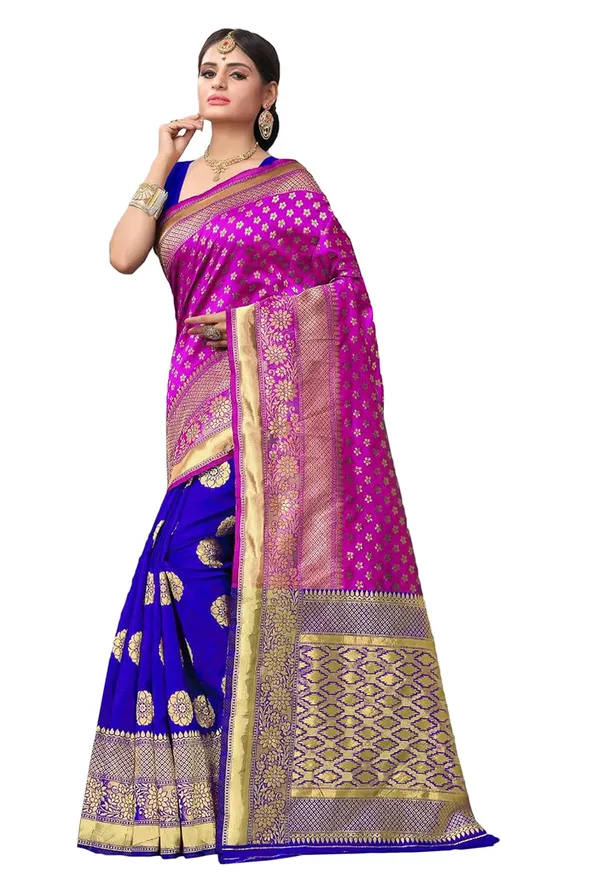 Blue_Handloom_Silk_Zari_Work_Saree_For_Women
