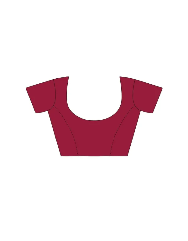 Maroon_Banarasi_Silk_Handloom_Saree_For_Women