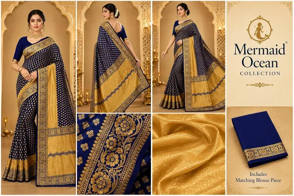 Blue_Handloom_Silk_Woven_Saree_For_Women