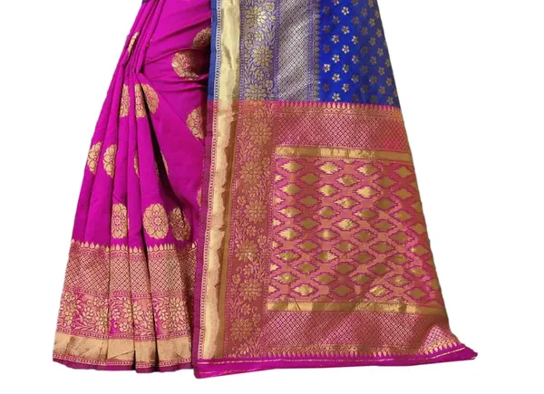 Pink_Handloom_Silk_Zari_Work_Saree_For_Women