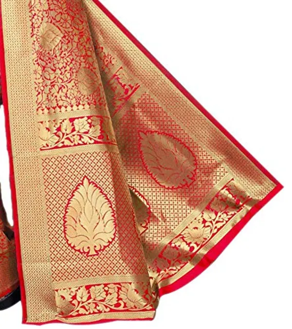 Red_Handloom_Silk_Saree_For_Women