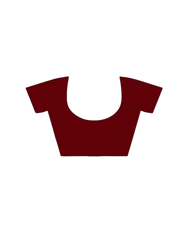 Maroon_Handloom_Silk_Saree_For_Women
