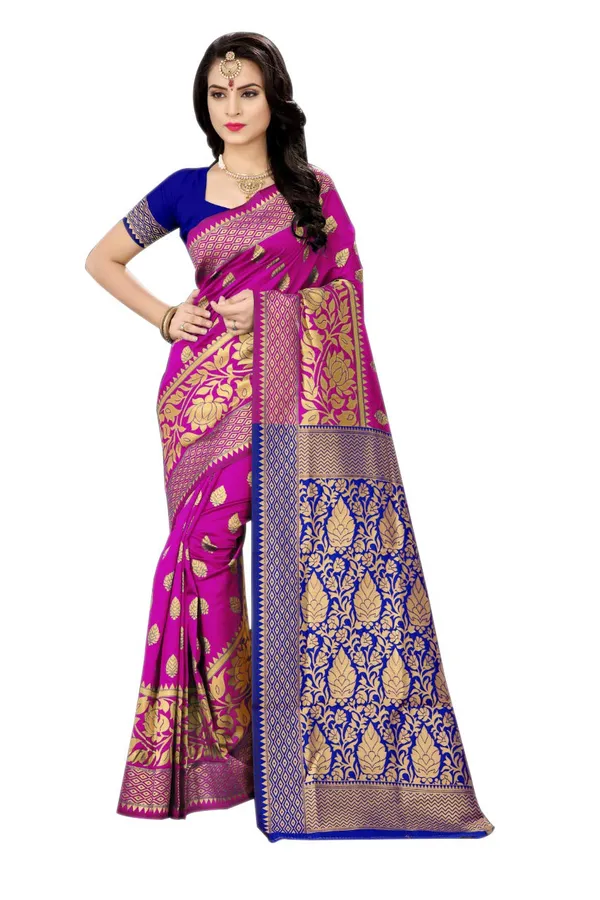 Pink_Handloom_Silk_Saree_For_Women