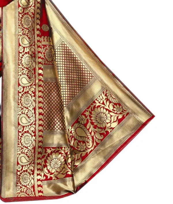 Red_Handloom_Silk_Saree_For_Women