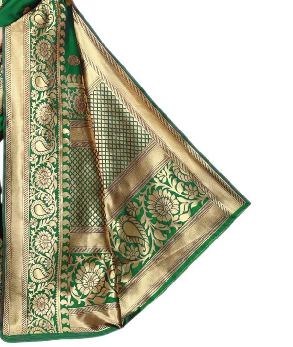 Green_Handloom_Silk_Saree_For_Women