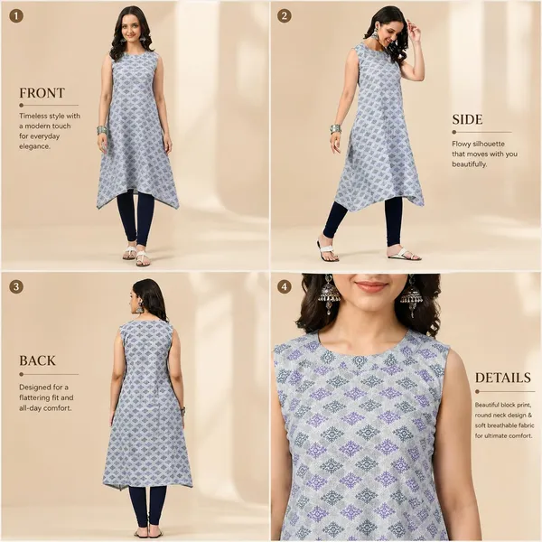 Grey_Cotton_A-Line_Kurti_For_Women