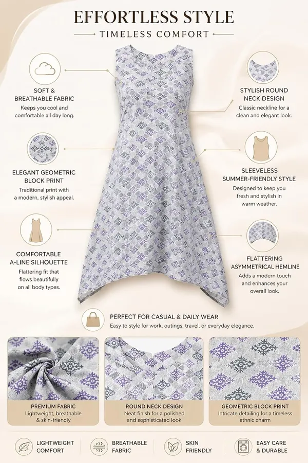 Grey_Cotton_A-Line_Kurti_For_Women