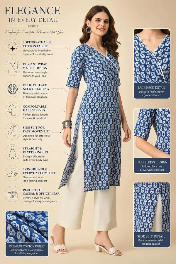 Blue_Cotton_Ethnic_Printed_Straight_Kurti_For_Women