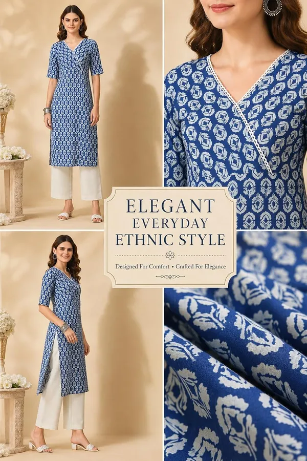 Blue_Cotton_Ethnic_Printed_Straight_Kurti_For_Women
