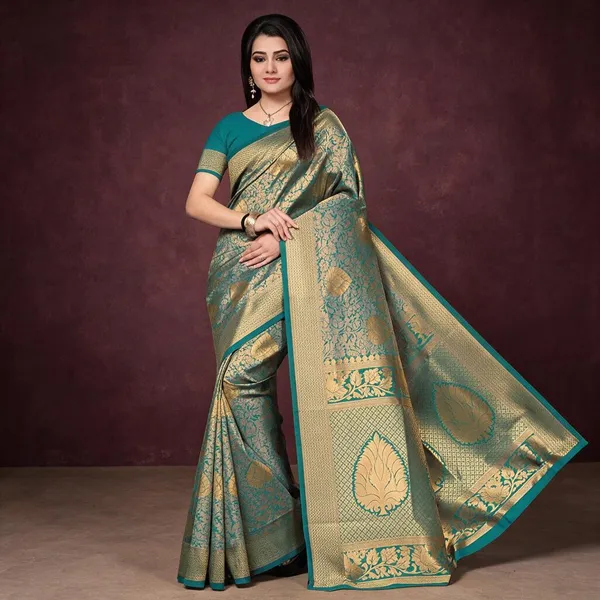 Sea_Green_Handloom_Silk_Saree_For_Women
