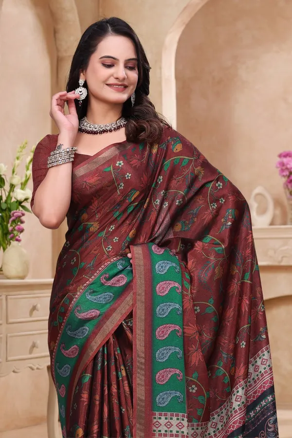 Maroon_Cotton_Paisley_Floral_Printed_Saree_For_Women