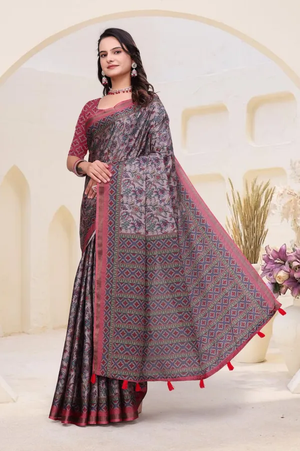 Grey_Cotton_Floral_Geometric_Printed_Saree_For_Women