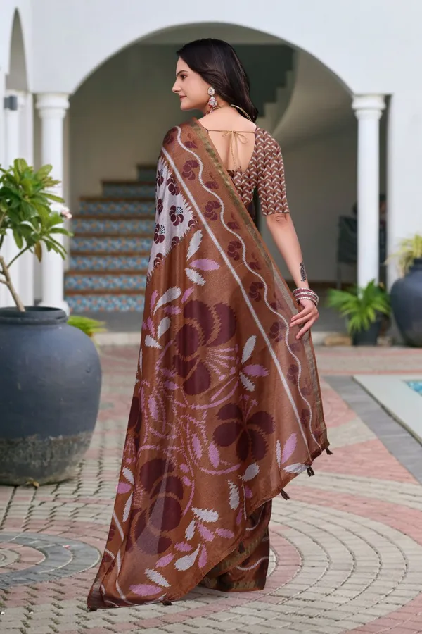 Grey_Cotton_Floral_Motif_Printed_Saree_For_Women