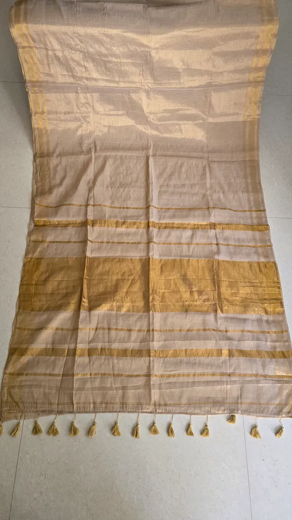 Gold_Kerala_Style_Mul_Tissue_Saree