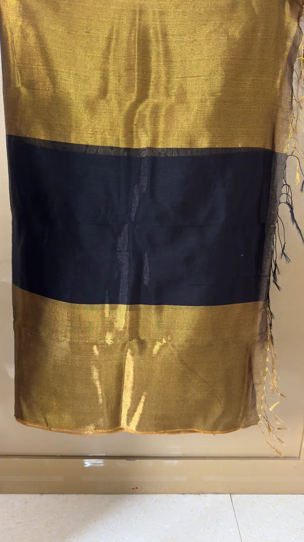 Black_and_Gold_Tissue_3D_model_Mul_Tissue_Saree_for_Women