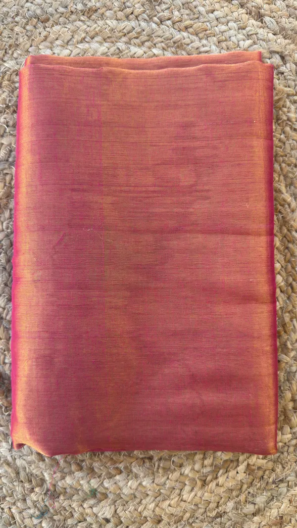 Pink_Plain_Raga_Mul_Tissue_Saree