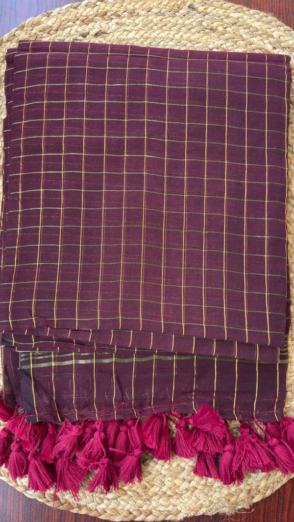 Maroon_Big_Zari_checks_mul_Saree