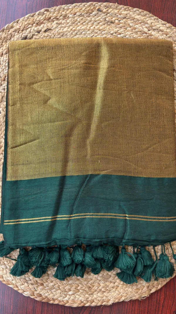 Acrylic_Cotton_Bottle_Green_Nayanthara_inspired_Saree_for_Women