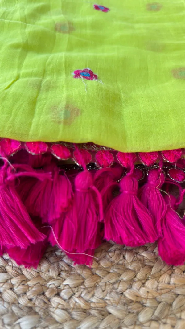 Neon_Green_with_Pink_Lace_and_Flower_embroidered_Mul_Saree