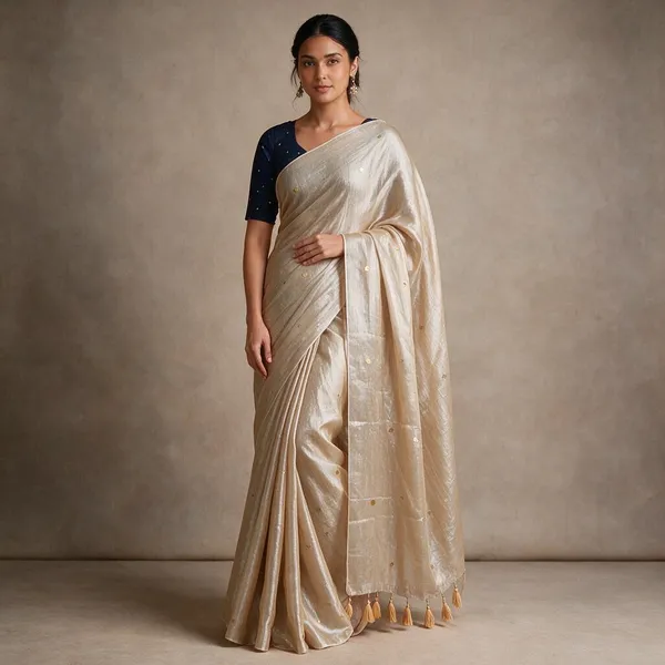 Raga_Ivory_Gini_Sequins_Mul_Tissue_Saree