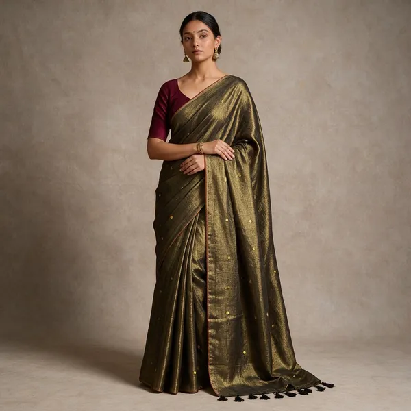 Raga_Tissue_Gold_Gini_Sequins_Mul_Tissue_Saree_For_Women