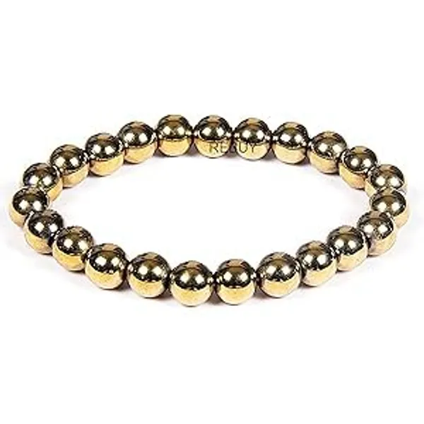 Pyrite_Beaded_Stretch_Bracelet