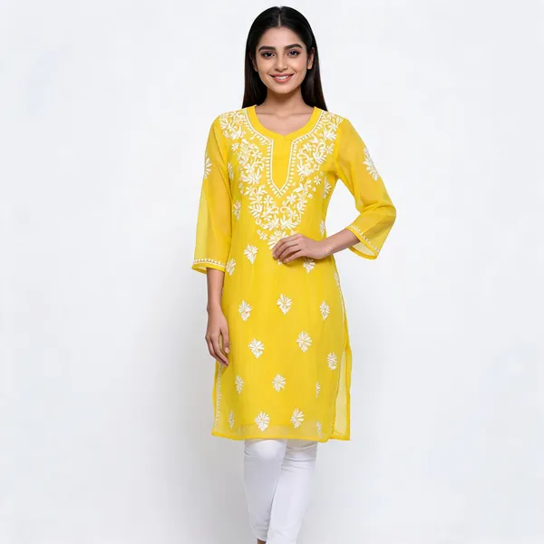 Yellow_Embroidered_Straight_Kurta_For_Women
