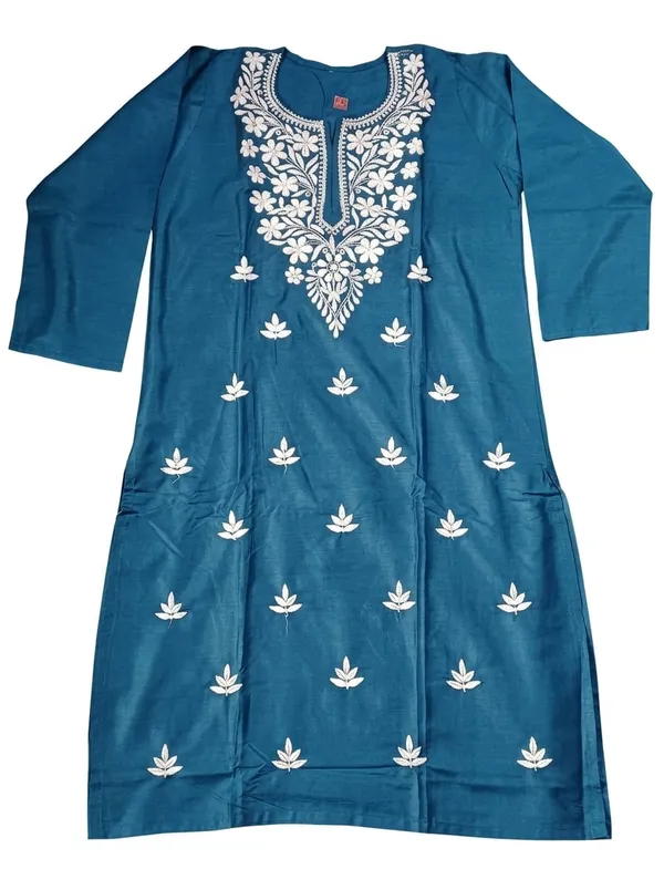 Blue_Embroidered_Straight_Kurta_for_Women