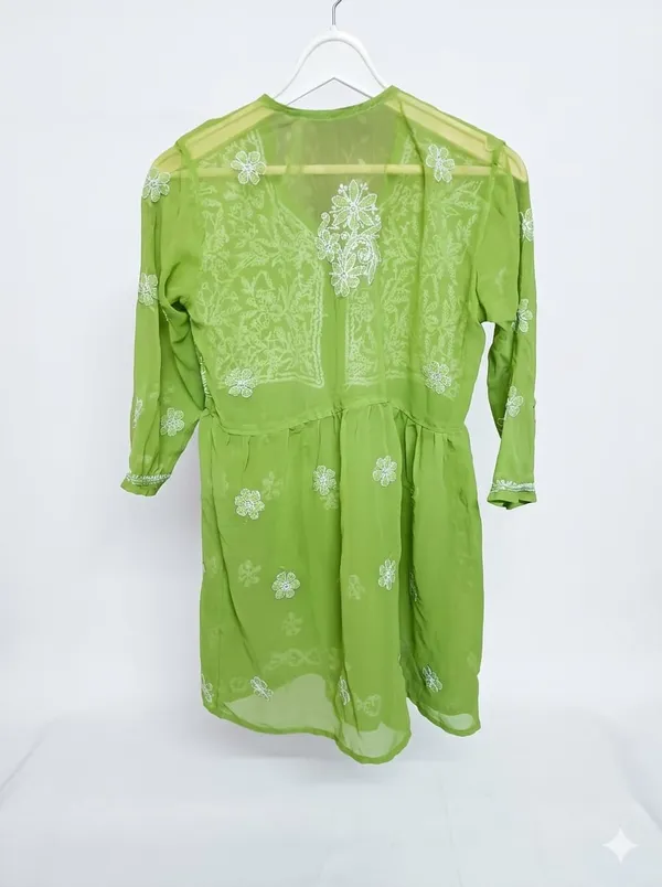 Green_Embroidered_Flared_Dress_for_Women