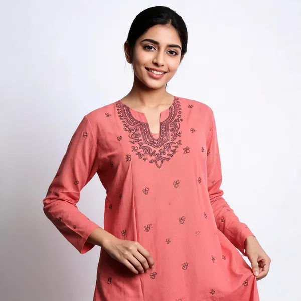 Pink_Cotton_Embroidered_Unstitched_Suit_Material_For_Women